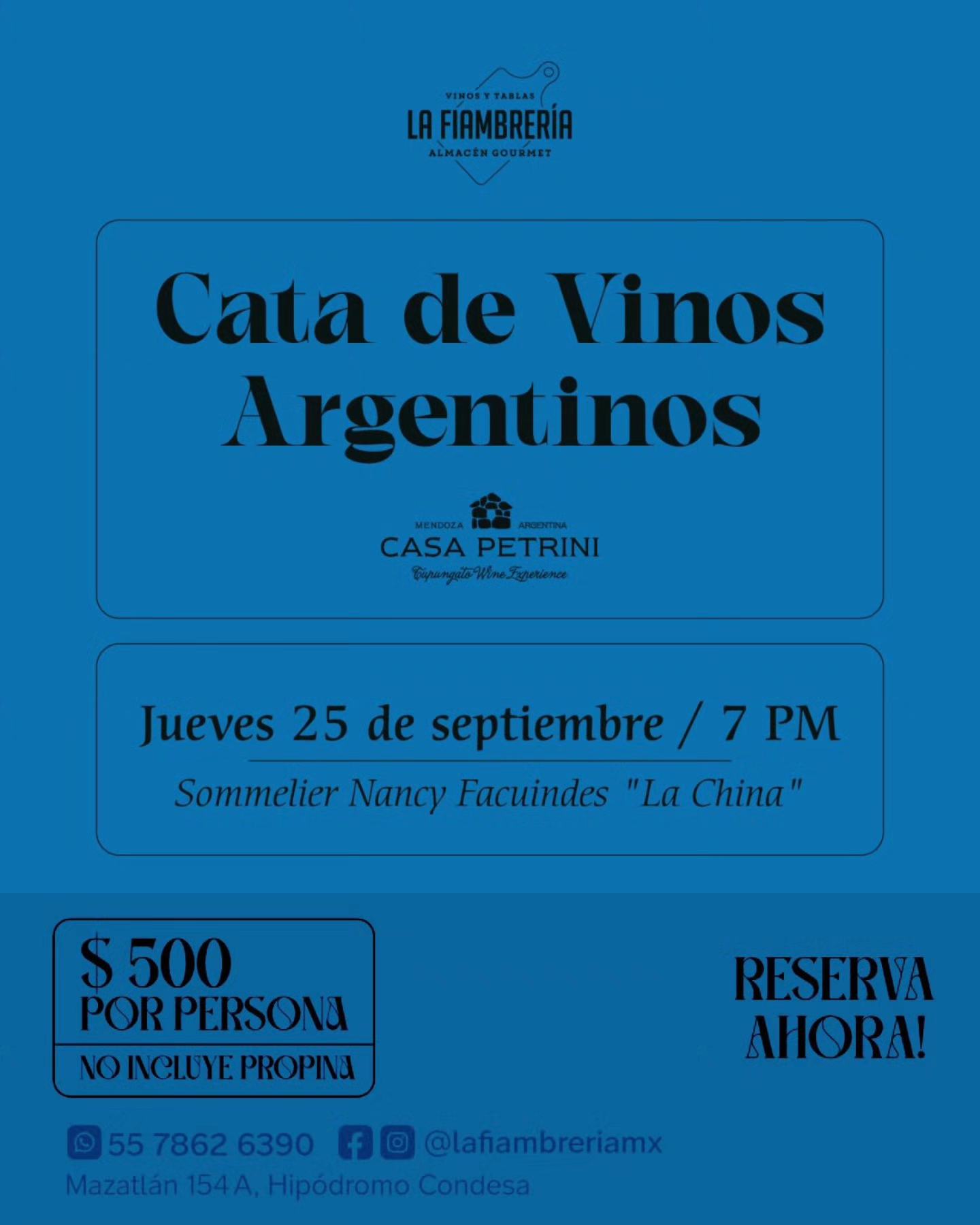 cata 25 de septiembre